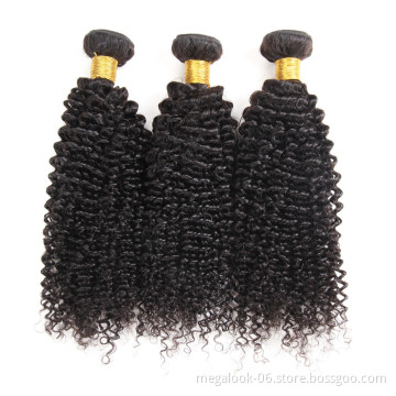 Wholesale 100 Percent Real Remy Virgin Human Hair Weave Grade 8A Mongolian Kinky Curly Hair